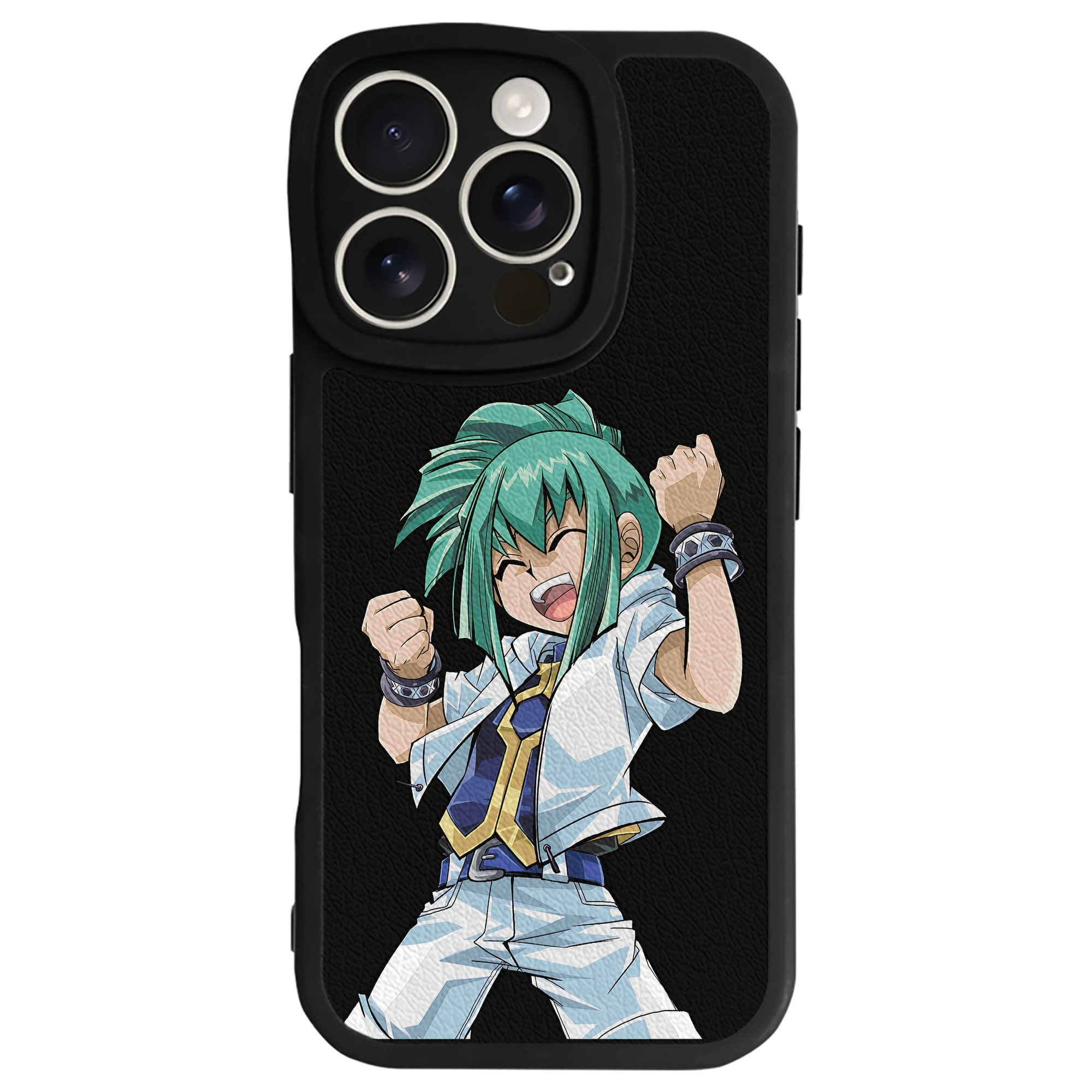 （画像用） 遊☆戯☆王 Yu-Gi-Oh! 【iPhone 16シリーズ対応】シリコンスマホケース（レザー調） 材質：シリコン